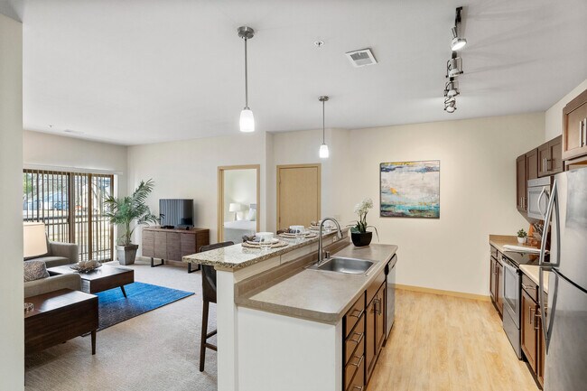 The Woodlands Kitchen - The Woodlands Apartments
