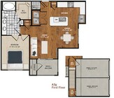 Bluebell-With-Garage_1Bed_1Bath_768 Sq Ft
