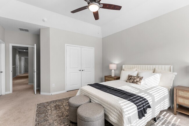 Phase II | Primary Bedroom with Walk-in Closet (Plan 4201) - Bluewater at Balmoral