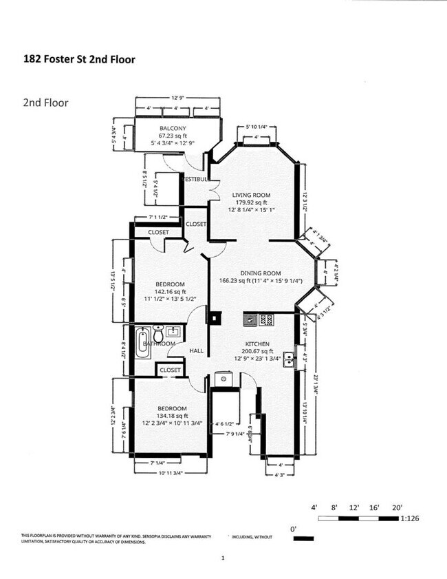 Photo - 182-184 Foster Street Unit 2nd Floor