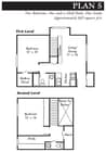 2 Bed 1.5 Bath Plan 5