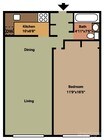 1BR/1BA