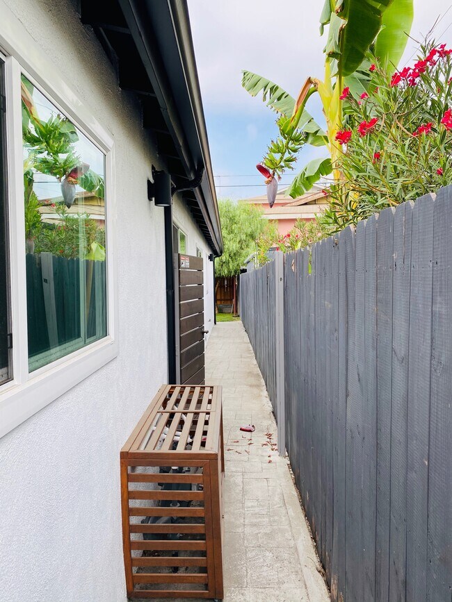 Private Gate to unit - 12009 Cedar Ave Unit B