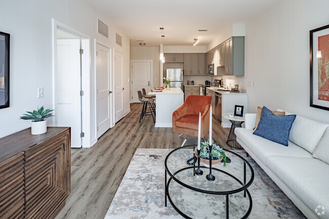 1BR, 1BA Model Unit - 652SF - Living Room