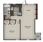 1BR/1BA
