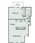 1BR/1BA