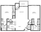 2BR/2BA