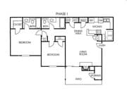 2BR/2BA