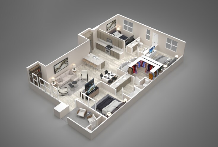 Redwood.png - 3 Bed/2 Bath