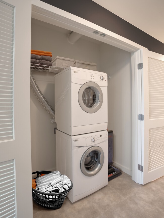 Washer and dryer