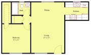 1 Bedroom A