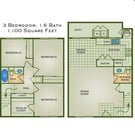 3BR/1.5BA