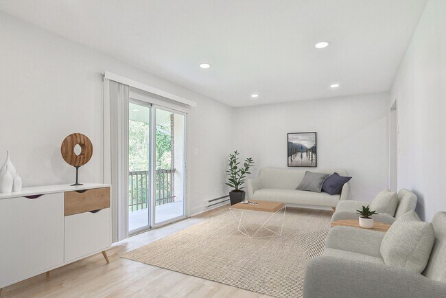 Sala de estar - Reformada - Jumping Brook Apartments