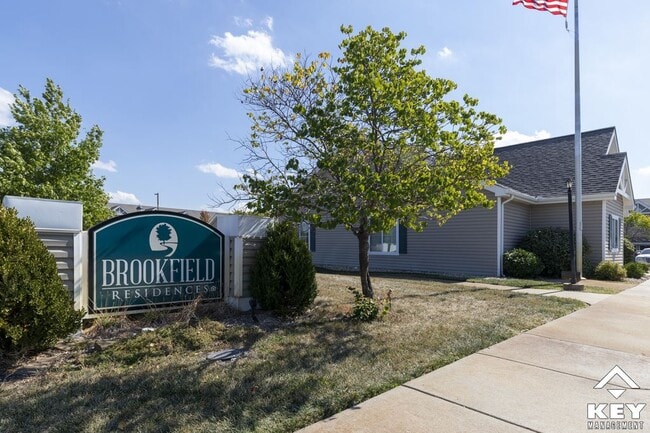 Monument sign - Brookfield Residences Apartments