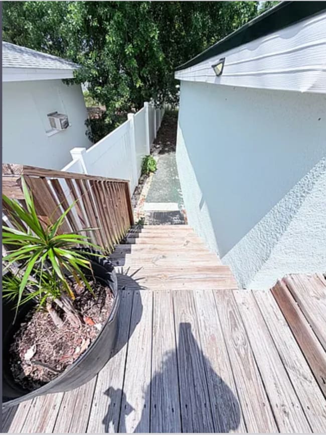 Staircase leading up to private entrance - 682 13th Ave NW Unit 3
