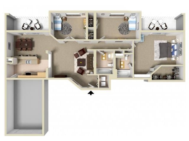Floor Plan - Cypress