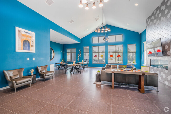 Resident Lounge with Complimentary Coffee Bar