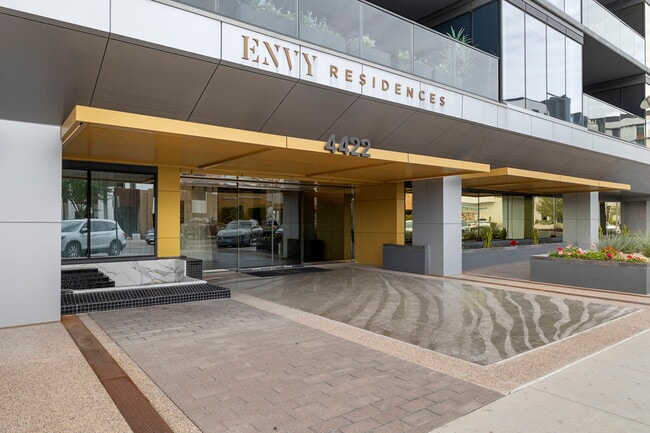 Welcome to Envy Residences, staffed entry and concierge just inside - 4422 N 75th St Unit 2002