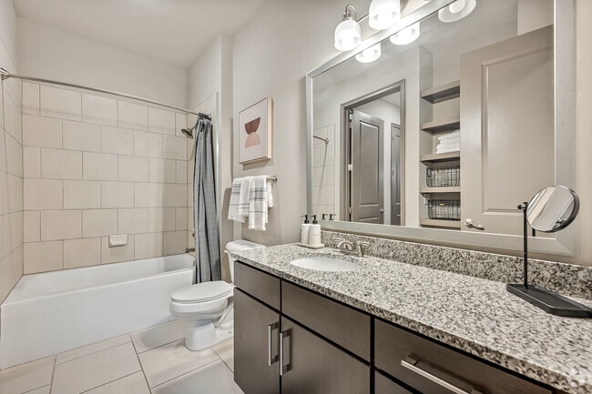 2BR, 2BA - 1,126SF - Second Bathroom