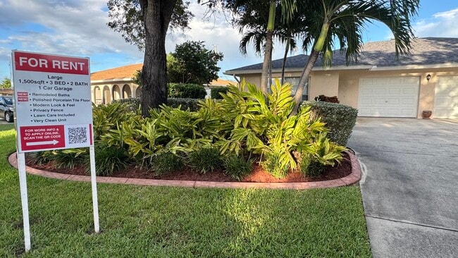 Lawn Care included, well manicured lawn with irrigation system - 3633 Country Club Blvd Unit 2 - Left Side