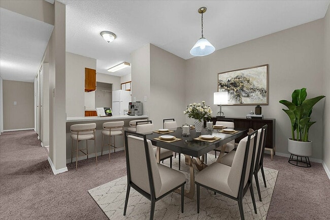 Experience luxury in this beautifully appointed dining and kitchen area, perfect for entertaining.