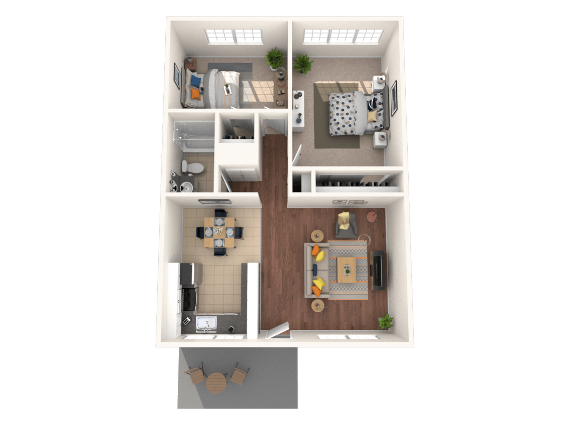 Floor Plan - The Solano