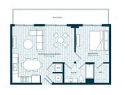 A6 floor plan Crest at Pinecrest