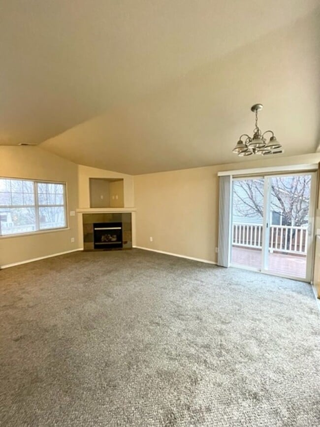 Photo - Single level home in Foxborough! Fenced yard!  A/C and a gas fireplace!