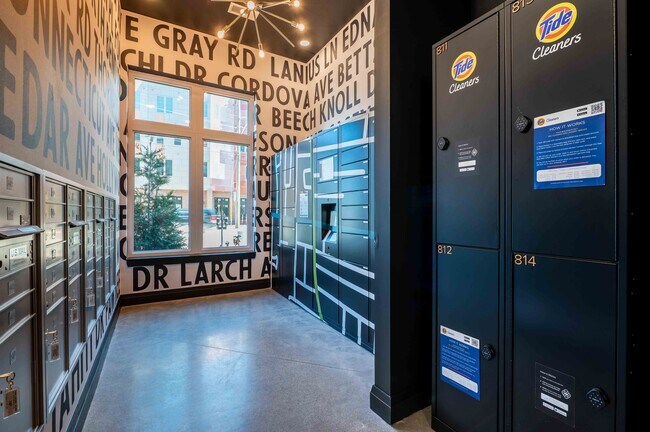 Mailroom & Package Lockers (Building A)