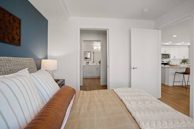 Modelo de 2 dormitorios - Dormitorio principal con vestidor.