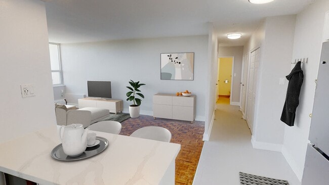 Bright and spacious living area in a 2 Bedroom unit at 360 Torrance - 360 Torrance
