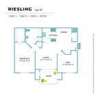 1 bedroom + den, 1 bathroom