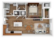 1 Bedroom | 1 Bath | 715 SF