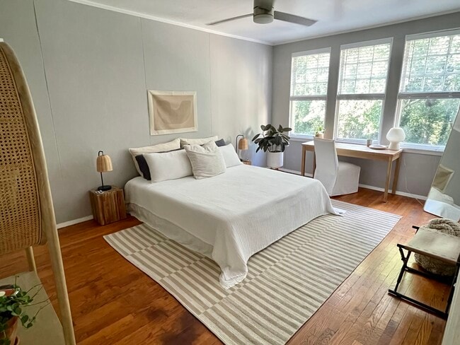 Ample room for King Bed + Furniture