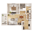 Anson at the Lakes - A1 Floor Plan