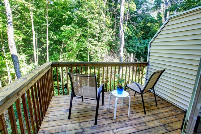 Private balcony
