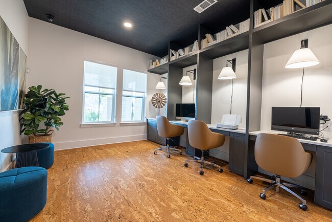 Business Center - Leander Park Apartments