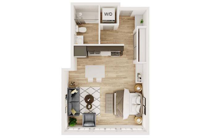 Floor Plan -  Studio A