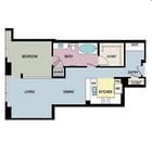 1BR/1BA