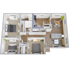 3x2 1350 sq ft