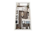 A.1 Studio floor plan Broadstone Walnut Grove