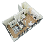 1 Bedroom, 1 Bath- A