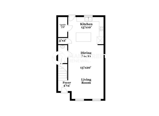 2 Bedroom Pet-Friendly Home in La Vergne, TN with Main Street Renewal