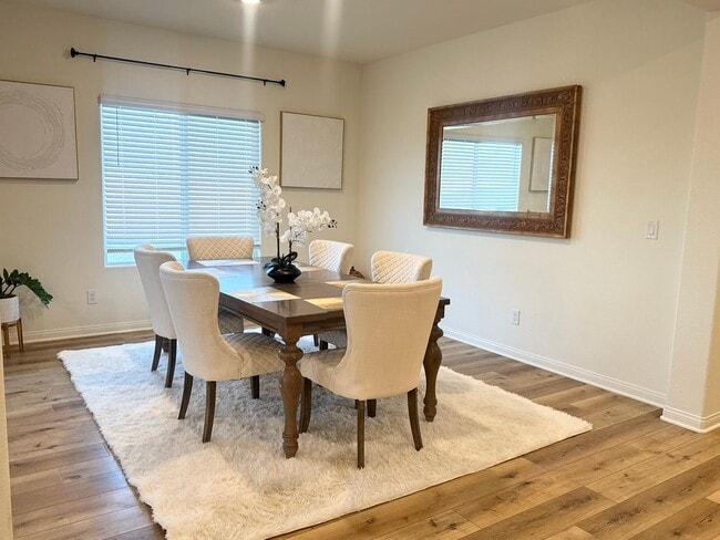 Photo - Beautiful single-story home built in 2023 featuring 4 bedrooms, 3 bathrooms, and approximately 2,...