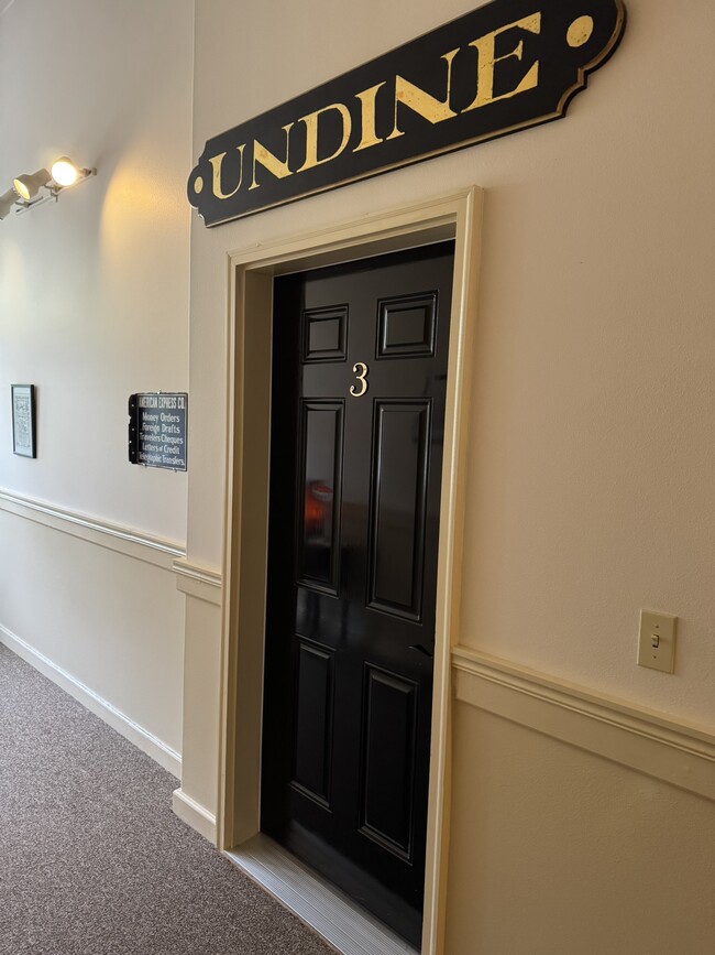 Entry door from Hallway.