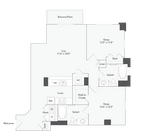 Camden | 2-Bedroom Floorplan