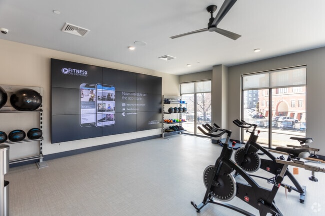 Cardio Room with Fitness On-Demand