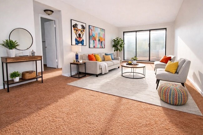 2-Bedroom - Living Room (Staged)