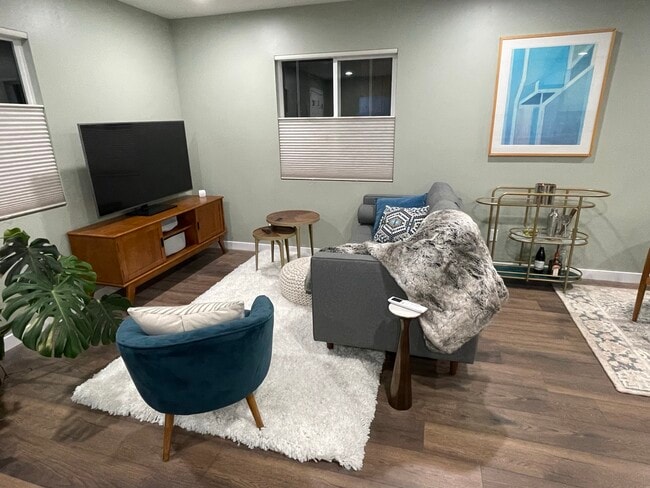 Open layout includes room for a sitting area. - 1755 Mission Cliff Dr Unit 1753