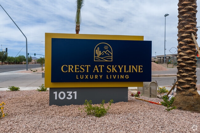 Monument Signage - The Crest at Skyline